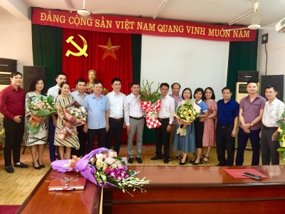Lễ công bố quyết định bổ nhiệm Phó Hiệu trưởng trường Cao đẳng Kỹ thuật – Mỹ nghệ Việt Nam, nhiệm kỳ 2021 – 2026.