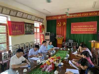Khảo sát, tư vấn để hỗ trợ phát triển HTX tại Định Hoá - Thái Nguyên