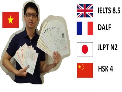 Từ học sinh dốt tiếng Anh đến thành thạo 4 ngoại ngữ